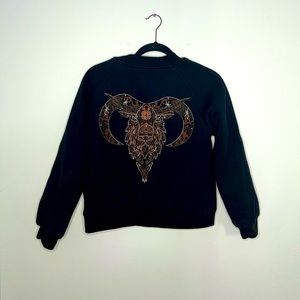 Embroidery Bomber Jacket